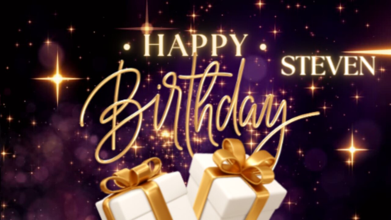 Happy Birthday Steven-Happy Birthday to You-Happy Birthday with Song and Names