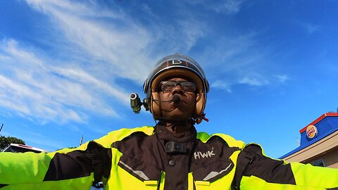 Day in the life of a motorcycle courier, 3/4/24