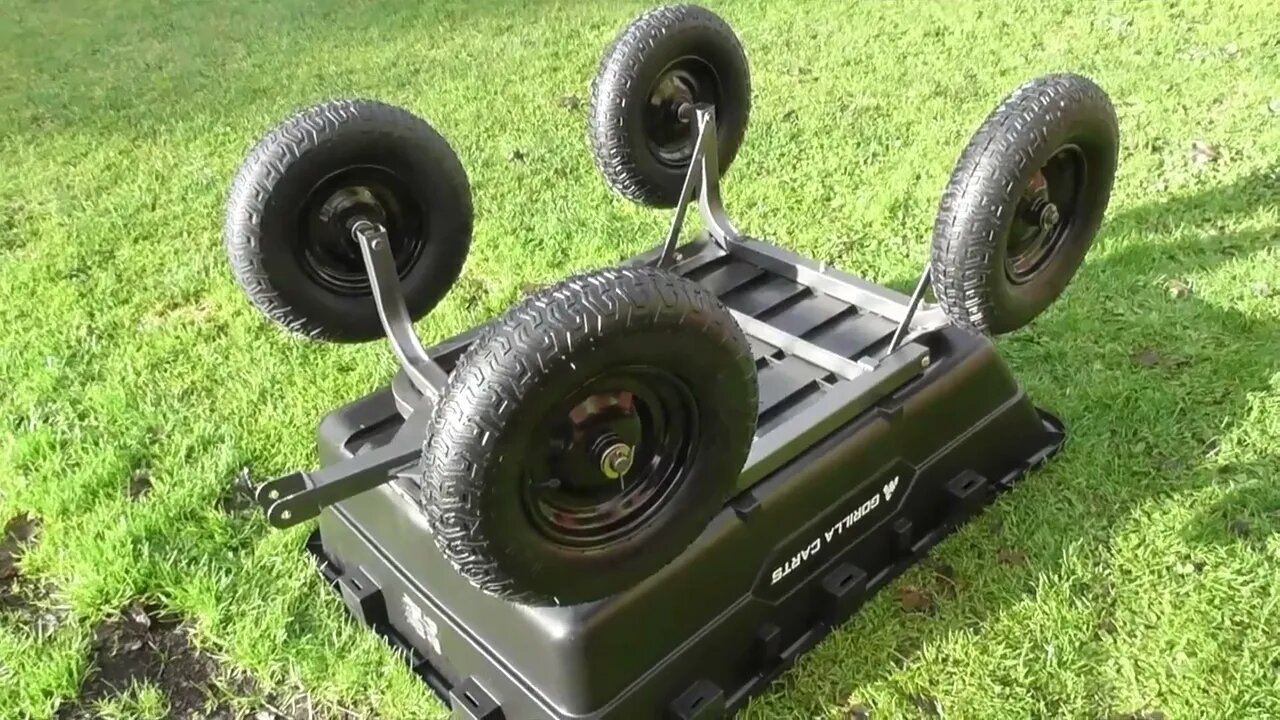 Gorilla Cart 10CuFt - 1500lb Payload Build!