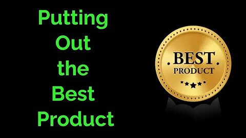 Putting Out the Best Product #comics #indycomics #kickstarter