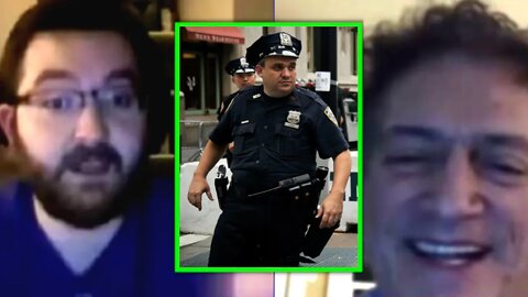 Getting caught speeding by police