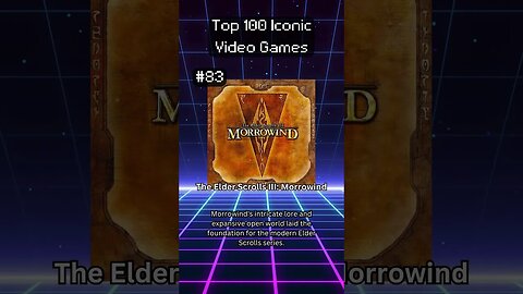 83/100 #TopVideoGamesOfAllTime