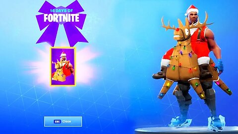 The NEW FREE CHRISTMAS REWARDS in Fortnite..