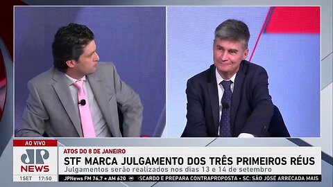 STF marca primeiros julgamentos dos ataques de 8 de janeiro para 13 e 14 de setembro