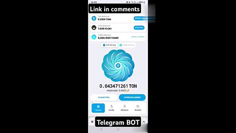 #free money #ton #bot #telegram #trending