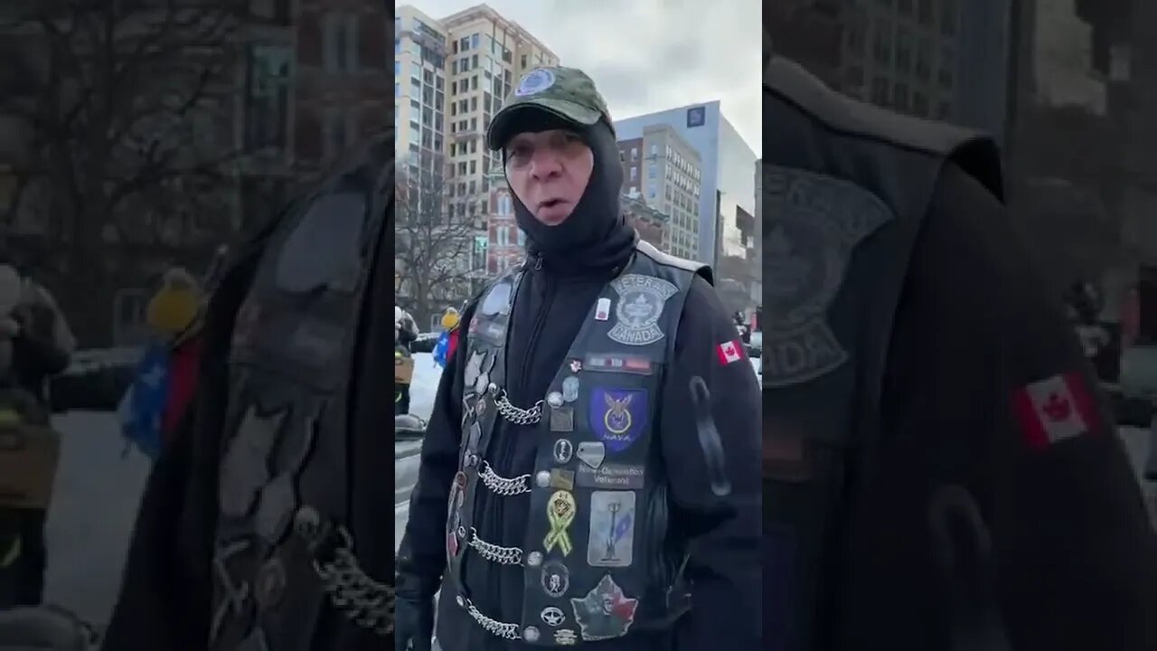 Violent? Freedom Convoy Protesters in Ottawa - February 12th