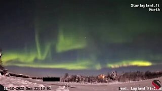 Northern Lights-Levi, Finland 🌟 12/11/22 22:52