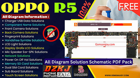 OPPO R5 All Hardware Schematic Diagram Free Download