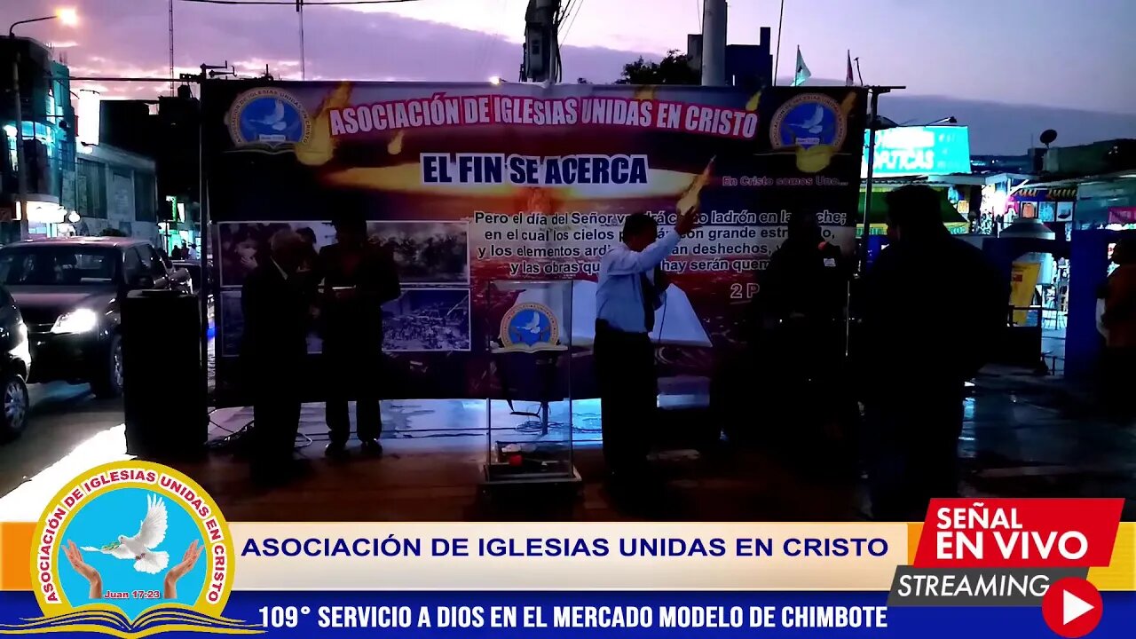 109° SERVICIO A DIOS EN EL MERCADO MODELO DE CHIMBOTE