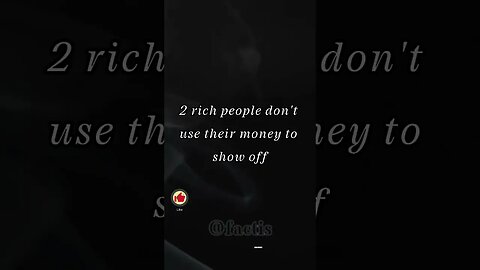 facts the rich will never teel you