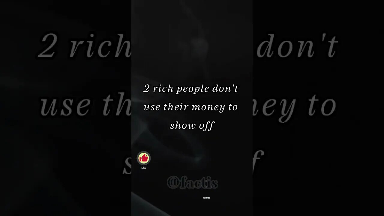 facts the rich will never teel you