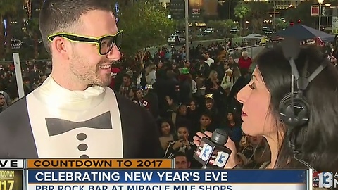 Celebrating New Year's at PBR Rock Bar