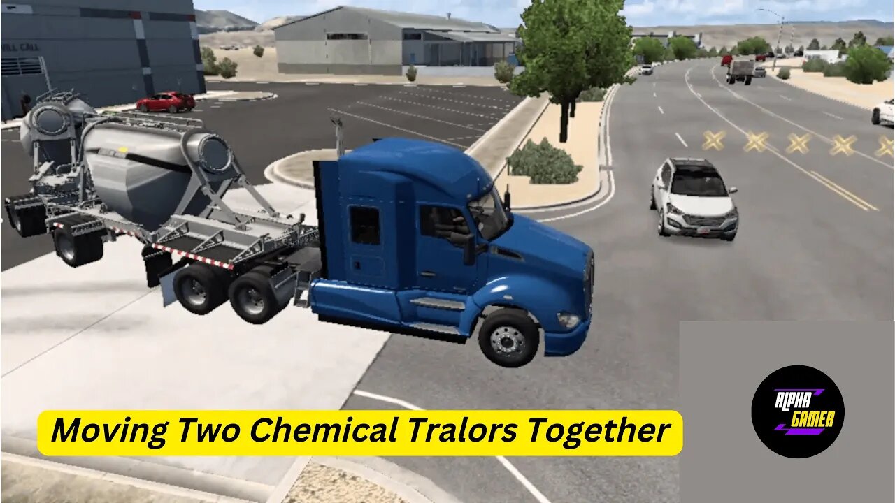 #shorts Moving Chemicals to Los Angeles in American Truck Simulator highlight