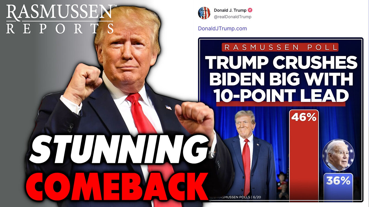 Latest Poll: Biden vs Trump 2024 (Major Trump COMEBACK)