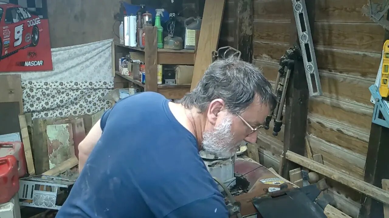 Tecumseh mower from the junkyard TSV90 3.8 hp