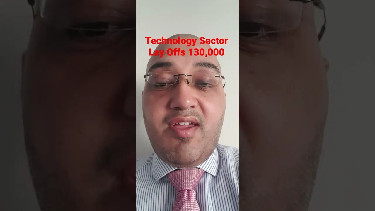 Technology Sector Lay Offs 130,000 #Rumble