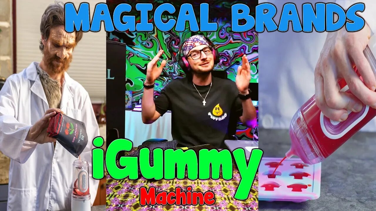 iGummy Maker By Magical Brands (Magical Butter Company) - Mix, Bloom & EZ Squeeze Bottle!