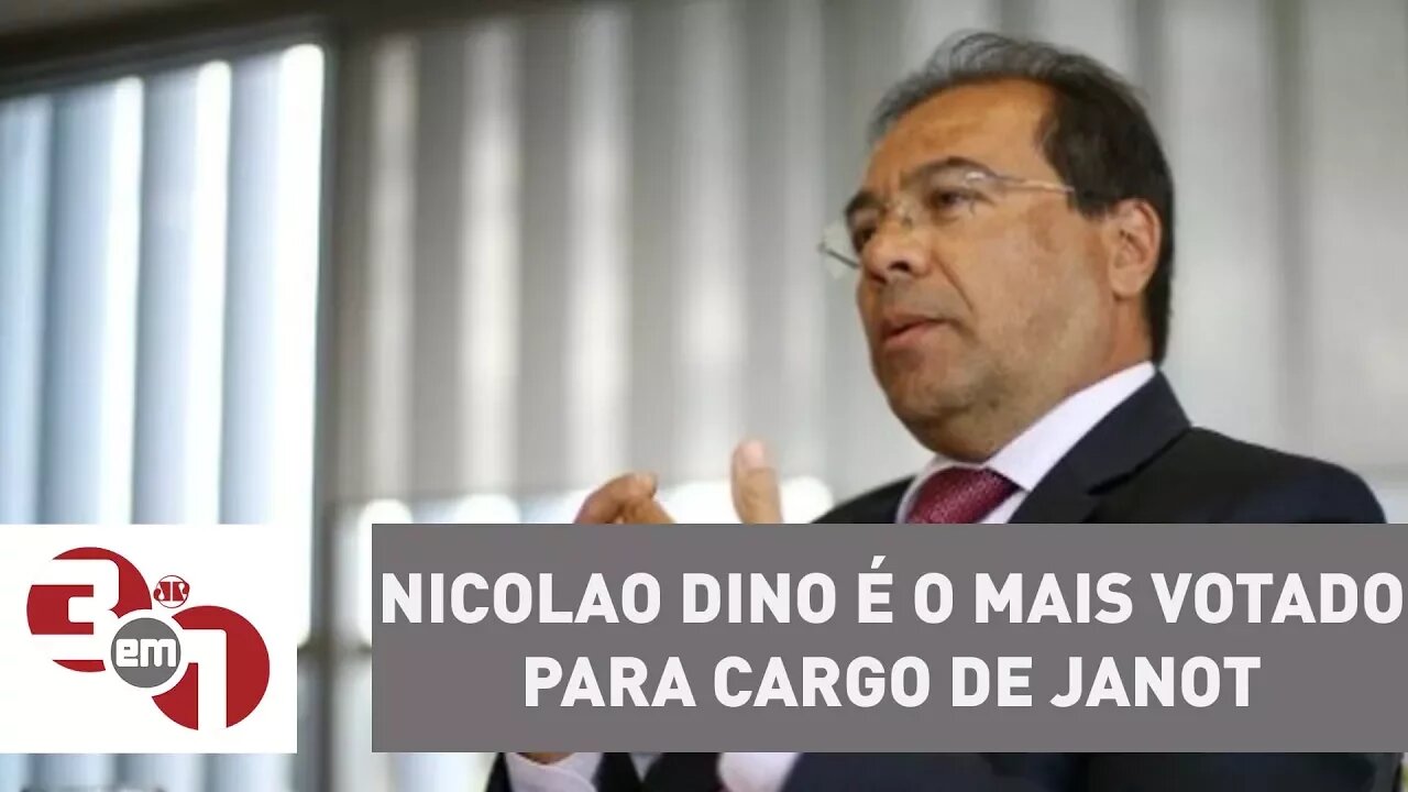 Nicolao Dino é o mais votado em lista tríplice para cargo de Janot