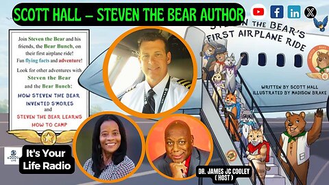 399 - Meet Scott Hall, former Air Force Fighter Pilot and author of "Steven the Bear."
