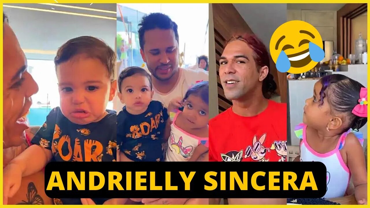 ANDRIELLY FAZ APELO AO CARLINHOS PARA QUE NÃO DÊ ARROBA E SIM ARMONIZAÇÃO FACIAL AOS TIOS DELA