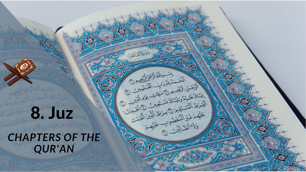 8. Juz Chapters of the Qur'an