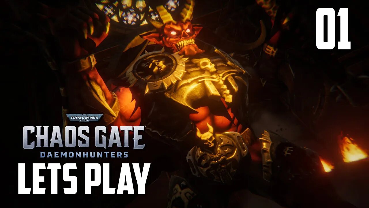 THE EMPERORS HAMMER! - WARHAMMER 40,000 - Chaos Gate: Daemon Hunters - 1