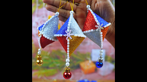 Amazing Idea! Christmas Ornaments Making | Handmade Easy & Charming Crafts For Upcoming Xmas Holiday