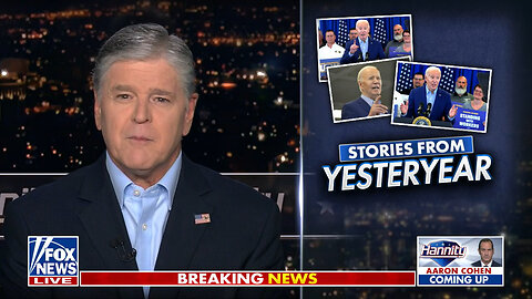 Sean Hannity: Biden Treated Voters To A Mumbling Story