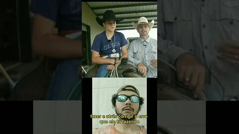 Paulo Crimber ensinou os fundamentos a Jhon Crimber ter sucesso na montaria em touros
