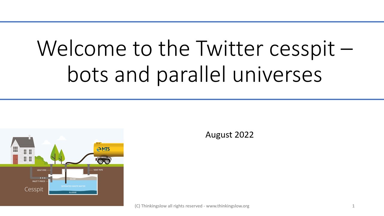 Video exposing widespread use of bots and shadow banning on Twitter