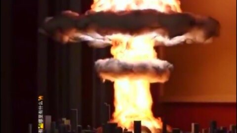 Creating a realistic nuclear explosion lamp