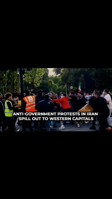 Anti-government protests in Iran spill out to Western capitals