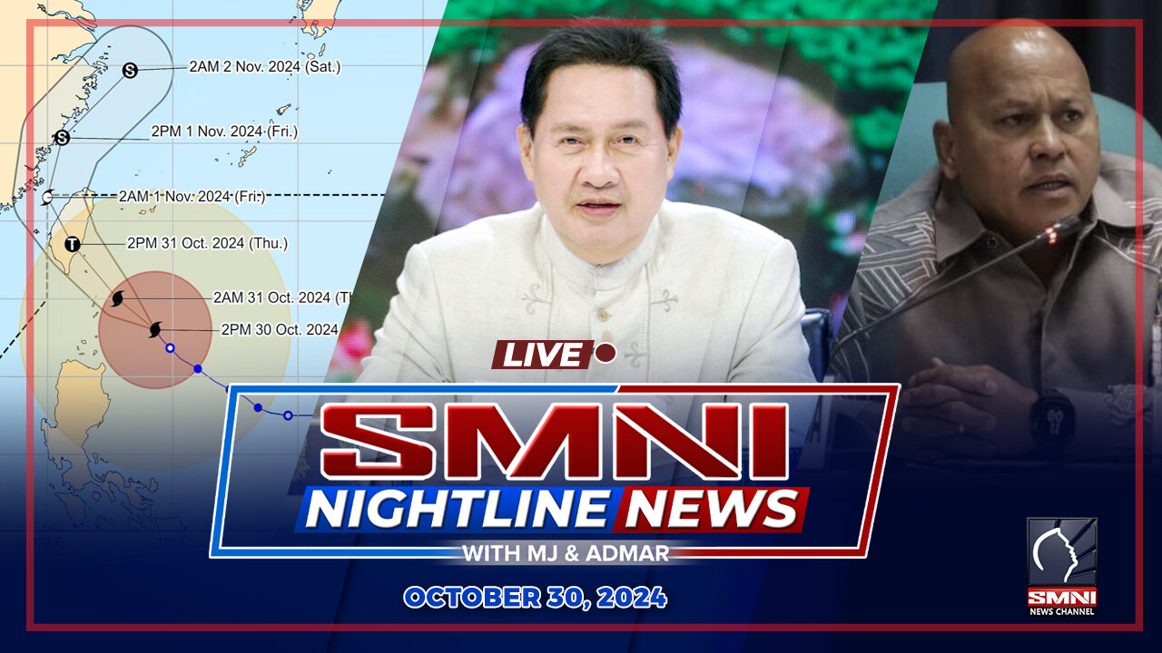 LIVE: SMNI Nightline News with MJ Mondejar & Admar Vilando | October 30, 2024 - Miyerkules