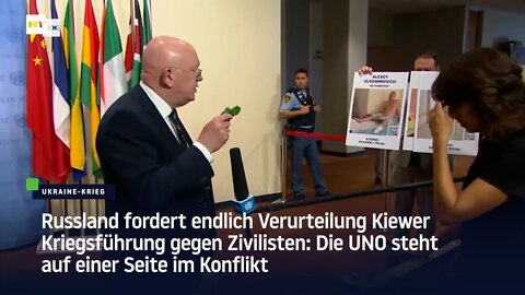 Russland fordert endlich Verurteilung der Kiewer Kriegsführung gegen Zivilisten