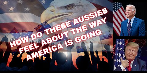 How do these Aussies feel about the way America is going? | Foreign Correspondent