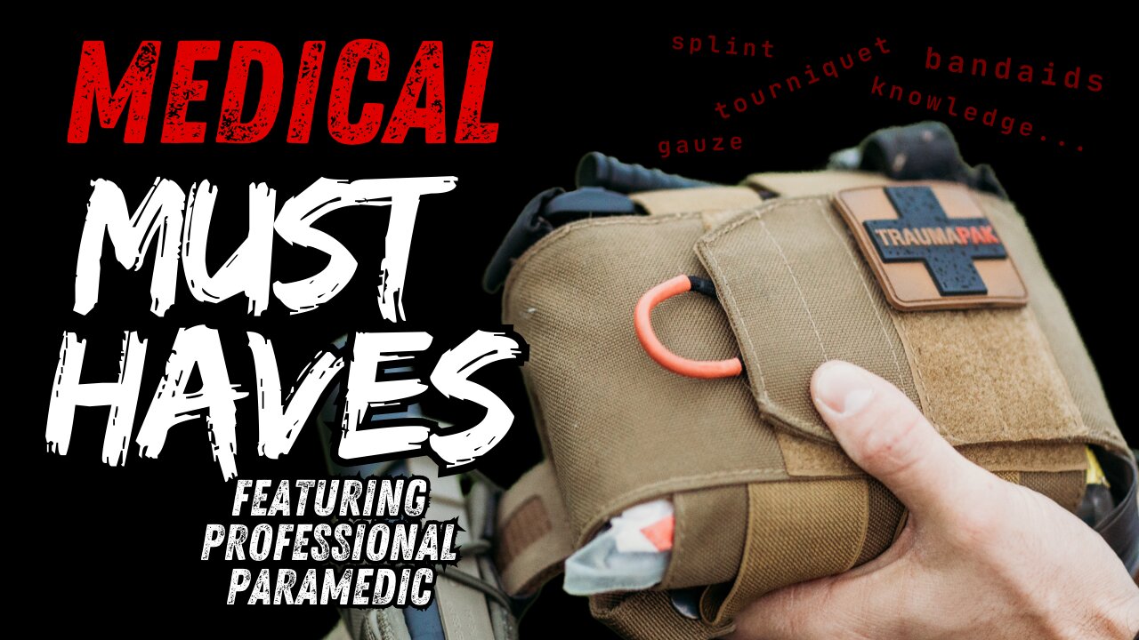Paramedic Discusses First Aid Information and Gear