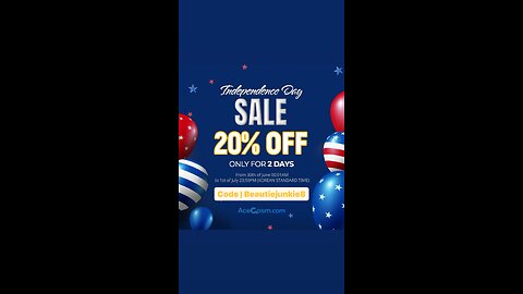 SALE ALERT 🇺🇸 Acecosm - Code: Beautiejunkie8