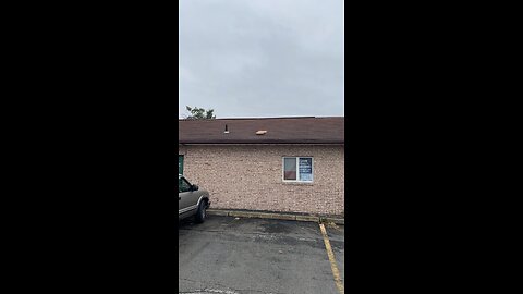 Pizza on the roof