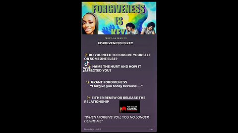 SHADOW WORK: FORGIVNG IS KEY PART I