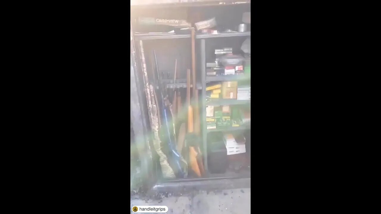 Liberty Safe After Fire!