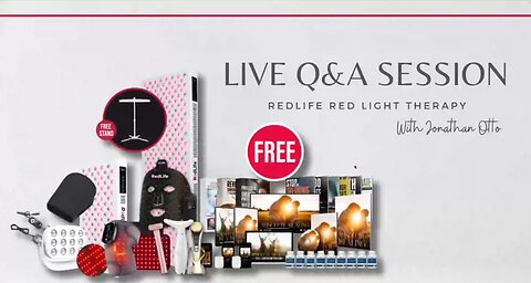 LIVE Q&A Session Red Light Therapy Presents| Jonathan Otto
