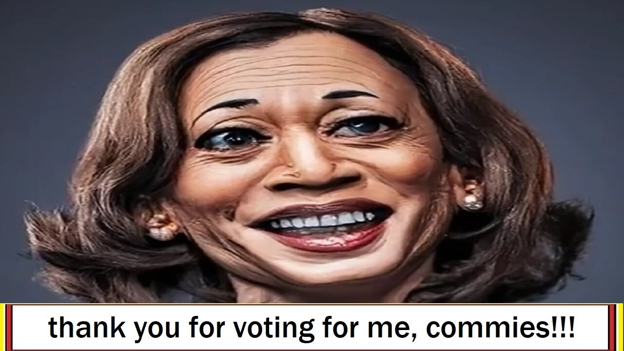 thank you for voting for me, commies