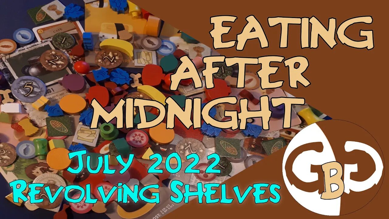 Eating After Midnight: July 22 Revolving Shelves