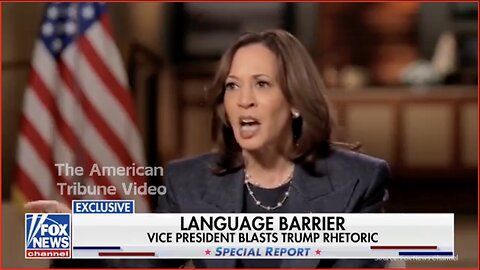 WATCH: Kamala “Completely Cracked” In “Non-Softball” Interview, Goes Berserk and Starts Yelling