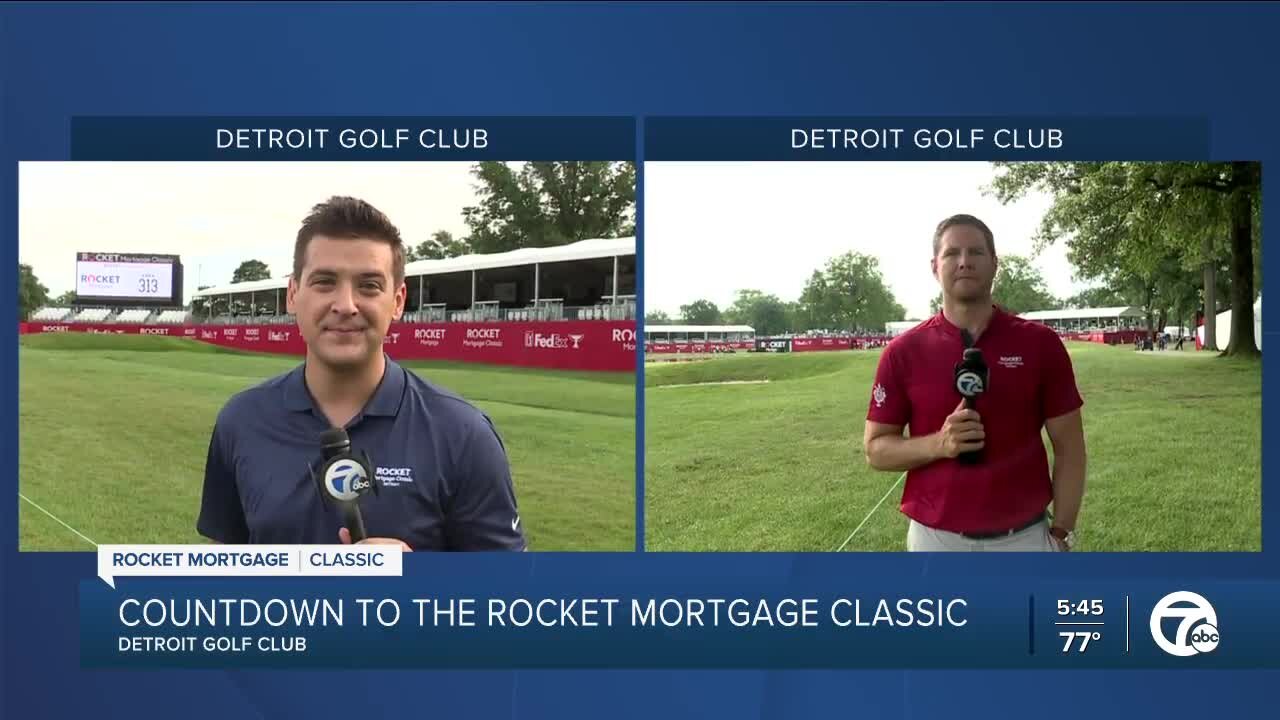 Catching up with Area 313 Celebrity Scramble competitors at Rocket Mortgage Classic