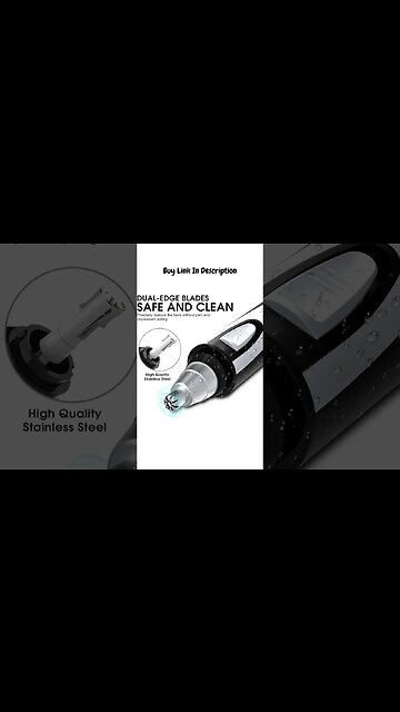 Ear and Nose Hair Trimmer #shorts #haircare #hairtrimming #amazonfinds