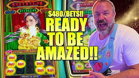 Most Prosperity Link Slot Machine Jackpots Ever On $480 Bets!