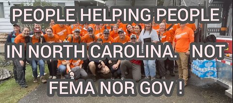 WHY FEMA RAN OUT OF MONEY TO HELP OUT NORTH CAROLINA.