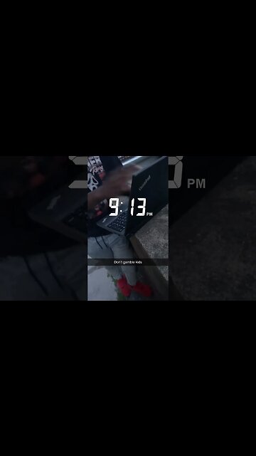 He LOST ALL HIS MONEY GAMBLING!