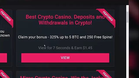 Grab chance to earn passive income of $1.45 for every add